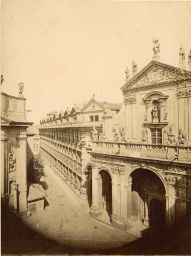 Klementinum v Praze, kostel Nejsvětějšího Salvátora, kolem 1880, kabinetka