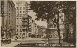 Praha Vinohrady Hasičský dům 1940
