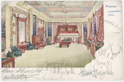Praha Pozdrav z pražského klubu 1903