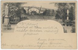 Praha Smíchov pensionát Sacre Coeur 1903