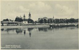 Koupaliště plovárna Sokol České Budějovice 30. léta