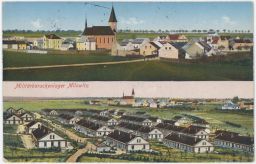 Milovice Nymburk Militärbarackenlager Milowitz 1911