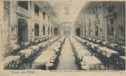 Praha zimní zahrada Hotel Grand Bellmann