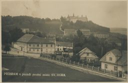 Příbram Hostinec U Sebastopolu Svatá Hora 30. léta
