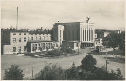 Olomouc hlavní nádraží tramvaj J.Š.P. protektorát
