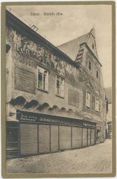 Tábor Stárkův dům umělé květiny ozdobná péra 1927