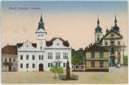 Stará Boleslav radnice Brandýs nad Labem Praha východ 1927