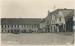 Mirovice Písek náměstí Foto-Fon 1928