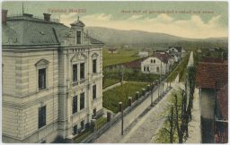 Valašské Meziříčí Vsetín nová vilová čtvrt 1909