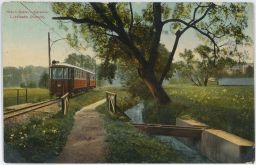 Železnice tramvaj Ostrava Karviná 1911