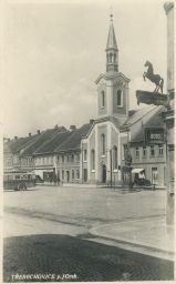 Třebechovice pod Orebem Hradec Králové náměstí hotel Černý kůň