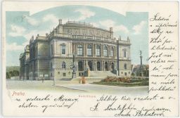 Praha Rudolfinum 1900