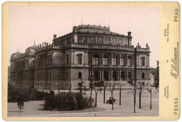 Rudolfinum, kolem 1889, kabinetka