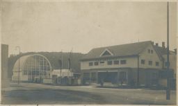 Brno výstaviště funkcionalismus elektrostatek 1928