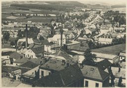 Lanškroun celkový pohled továrna Svitavy