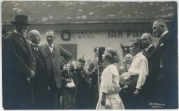 Hodonín Göding návštěva T.G. Masaryk Pohřební ústav Jan Parák