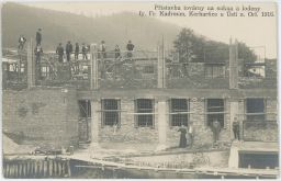 Kerhartice Ústí nad Orlicí přístavba továrny na sukna 1916
