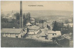 Vápenný Podol vápenka Chrudim 30. léta
