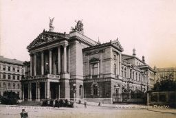 Nové německé divadlo, kolem 1891, kabinetka