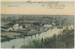 Staré Benátky Mladá Boleslav pivovar cukrovar 1906