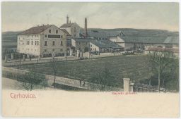 Cerhovice Beroun Meyerův pivovar 1907