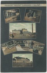 Hulín Kroměříž rolnický akciový cukrovar 1915