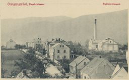 Horní Jiřetín Obergeorgenthal Most Nádražní elektrocentrála c.k.