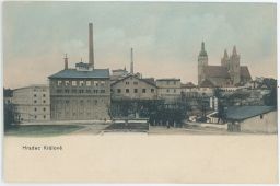 Hradec Králové továrna pivovar? nakl. Kieslich