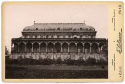 Belveder, kolem 1889, kabinetka