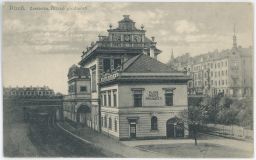 Železnice nádraží zastávka Plzeň Říšské předměstí