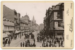 Ulie Na kříkopě v Praze, kolem 1885, kabinetka