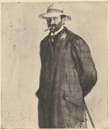Chrudim majales 3.-4.května 1919 Švabinský vlastní podobizna 1910