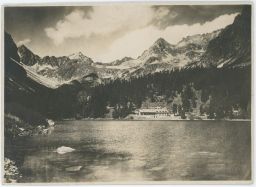 Vysoké Tatry Popradské pleso velké 17x12 cm