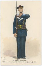 Francie armáda námořník 1934