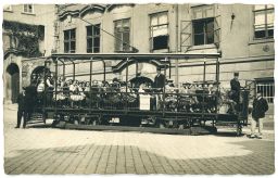 Vyhlídková tramvaj v Praze, 6. 1925, fotopohlednice
