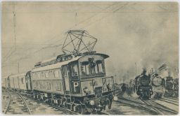 Železnice lokomotiva 4660 3750 3870 4340 rok 1936