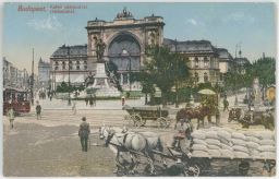 Železnice nádraží Keleti pu. Budapest
