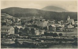 Železnice nádraží Rybniště Děčín