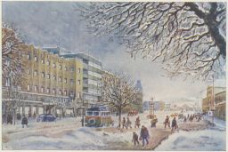 Železnice přednádraží Přerov Kubát 1942