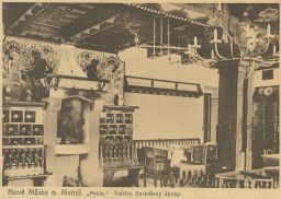 Bartoňova útulna Peklo nakl. Hák Nové Město nad Metují Náchod 1928