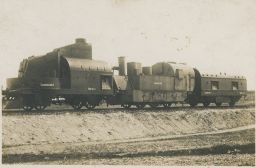 Železnice armáda Čs. pancéřový vlak č.3 K.H.J.V. Milovice 1927