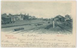 Železnice Maďarsko Üdvözlet Hatvanból 1901
