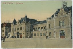 Železnice Maďarsko Nagyvárad Pályaudvar 1911