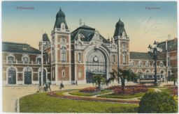 Železnice Maďarsko Debreczen Pályaudvar 1916