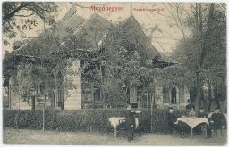Železnice Maďarsko Mezőhegyes Vasuti vendéglö 1907