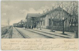 Železnice Maďarsko Vasuti állomás Dunaharaszti 1902