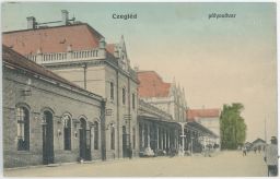 Železnice Maďarsko Czegléd pályaudvar