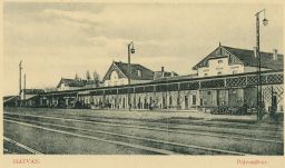 Železnice Maďarsko Hatvan Pályaudvar 1911