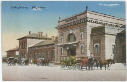 Železnice Maďarsko Székesfehérvár Pályudvar 1916