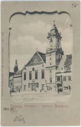 Pozsony Bratislava radnice 1902